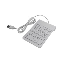 Muhasebe Gişesi Dizüstü Bilgisayarı Windows İçin Mini Usb Kablolu Sayısal Tuş Takımı Numpad 18 Tuşlu Dijital Klavye - Kaiyi