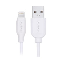 Syrox Lightning Apple iPhone Uyumlu Hızlı Şarj Ve Data Kablosu Syrox Ürünü