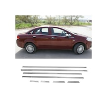 Fiat Linea Krom Cam Çıtası 2007 Sonrası 8 Parça