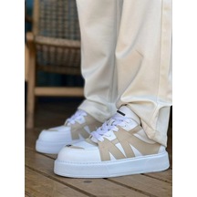 Ch2407 - Cbt Star-x Erkek Spor Ayakkabı Beyaz / Bej Çok Renkli