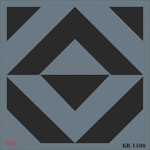Rich Kr 1506 Fayans Stencil 30x30 Cm - Elwm-287611 Renkli