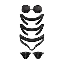 Oculus Quest 2 Vr Aksesuarları İçin 6 Adet/takım Anti-sızıntı Yüz Maskesi Kapağı Ve Lens Kapağı Kiti - A