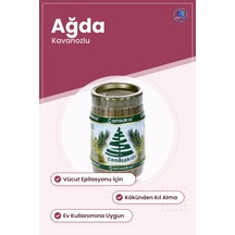 Ağda Macunu Kavanozlu Tüy Dökücü Vücut Epilasyonu İçin Ev Kullanı