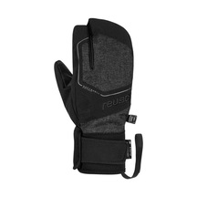 Reusch Torby R-Tex Xt Çocuk Üç Parmak Kayak Eldiveni Gri/Siyah