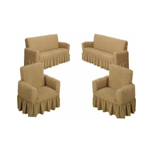 Bürümcük Kanepe Çekyat Örtüsü Koltuk Kılıfı 3 3 1 1