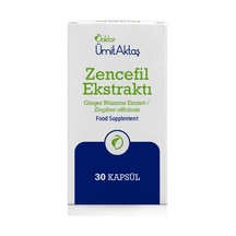 Dr. Ümit Aktaş Zencefil Ekstraktı 30 Kapsül