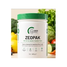 Zeomol Zeopak Doğal Meyve Ve Sebze Yıkama Tozu 400 Gr