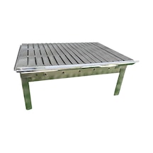 Paslanmaz Kömürlü Mangal 40 X 55 Cm Maksi Masaüstü