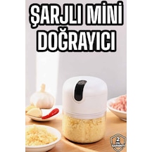 El Rondosu Mini Şarjlı Doğrayıcı Taşınabilir 250 Ml - Lisinya