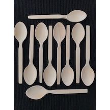 Ahşap Kaşık Tahta Kaşık Seti 23 Cm 10 Adet