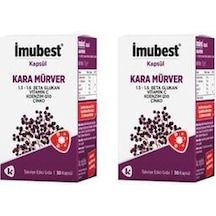 İmubest Kara Mürver 30 Kapsül 2'li Set