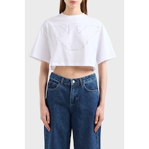 Emporio Armani Bayan T Shirt Ew000897 Af12573 U0002 Beyaz Beyaz