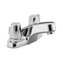 P246lf-m İki Saplı Banyo Bataryası, Krom Açık Bej