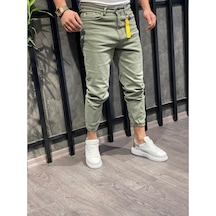 Erkek Paçası Lastikli Boyfriend Kot Jogger Pantolon (491077559)