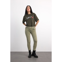 Vigoss Kadın Denım Pantolon 24131-70423 Koyu Mavi