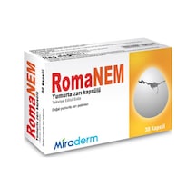 Miraderm Romanem Yumurta Zarı Kapsülü 30 Kapsül