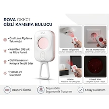 Rova Gkk101 Taşınabilir Gizli Kamera Dedektörü Kızılötesi Kamera Tespit Cihazı