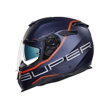 Nexx Sx.100 Superspeed Mat Mavi Kırmızı Kask