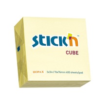 Hopax Stıckn Yapışkanlı Not Kağıdı 400 Yp 76x76 Sarı 21072
