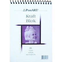 Ponart A5 30 Yp 125 Gr Kraft Bloknot