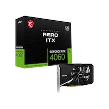 Msi Vga GeForce RTX 4060 Aero ITX 8G OC 8 GB GDDR6 128 Bit DLSS 3 Ekran Kartı