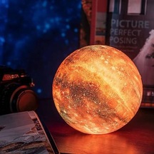 Galaksi Dekoratif Dokunmatik Ve Şarjlı Gece Lambası Çok Renkli