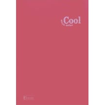 Cool Pembe Dikişli Plastik Kapak 40 Yaprak A4 Müzik Defteri