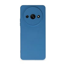 Xiaomi Redmi A3 4g Kılıf Nano İçi Kadife Silikon - Mavi 0.2M-Çok Renkli