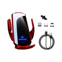 Joyhub Q3 Araba Monte Magnetik Kablosuz 15w Hızlı Şarjlı Şarj Cihazı Kırmızı Var Havalandırma