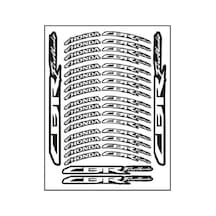 Honda Cbr Beyaz Baskı 1 Set Jant Şeridi Renkli