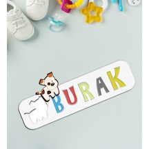 Bk Toys Çocuklara Özel İsimli Figürlü Ahşap Eğitici Yapboz Puzzle-18