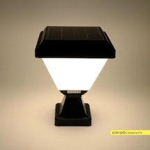 Ack Solar Led Bahçe Armatürü 3000K  Set Üstü Ve Kazıklı