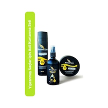 Yıpranmış Saçlar Için Acil Kurtarma Seti Şampuan & Maske & Sprey - 24 Farklı Bitkisel Yağ