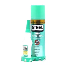 Hızlı Yapıştırıcı Spreyli 200 Ml 1 Adet Activatör Spreyli Mdf Japon Yapıştırıcı Seti Genel Amaçlı Profesy