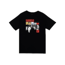 Radiohead Baskılı T-Shirt Siyah