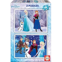 Educa 2x48 Parça Frozen Çocuk Puzzle