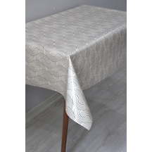 Astarlı Silinebilir Pvc Muşamba Masa Örtüsü 107-a-kahve