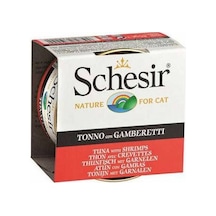 Ton Balıklı Ve Karidesli Jelly Yetişkin Kedi Konservesi 6 Adet 85 Gr