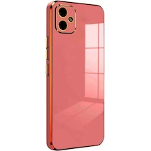 Samsung Galaxy  Uyumlu,  A05 Kılıf Volet Silikon - Kırmızı