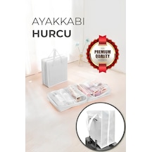 Lüx 6 Bölmeli Desenli Ayakkabı Hurcu Seyahat Tipi Valiz Üstü Hurç 35x22x40 Kumaş Gri Tr Diğer