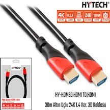 Hytech Hy-Hd30 Hdmi Kablo Altin Uçli 24K 30 Metre