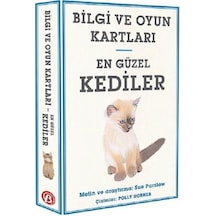 En Güzel Kediler-Bilgi ve Oyun Kartları - Emma Aguado - Beta Kids