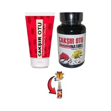 Çakşır Otu Set Erkeklere Özel Ürünü Doğal Dstklyci 60lı+lustra Yağı