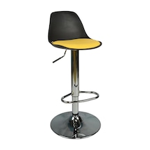 Bürocci Nadya Bar Sandalyesi - Sarı Deri - 9537S0113 Çok Renkli
