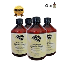 Engin Gezici Kolloidal Gümüş Suyu 4 x 500 ML