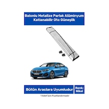 Katlanabilir Araba Ön Cam Güneşliği Balonlu Metalize Parlak Alüminyum Katlanabilir Oto Güneşlik