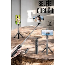Bay Kumandalı Tripod Telefon Tutucu Selfie Çubuğu 360 Derece Dönebilen Najmaddin Standart 81414794