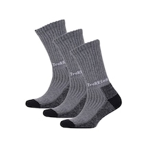 Thermoform Trekking Yürüyüş Kampçı Avcı Çorap Antrasit 3'lü Paket