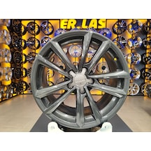 4 Adet Audi 7.5 17 5 112 Et43 66.5 Füme Jant Revize Edilmiş Takım
