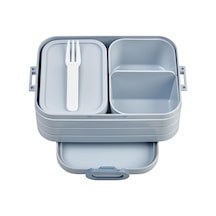 Yemek Kutusu Take A Break Midi Bölmeli Beslenme Kutusu 4 Tereyağı Ekmeği İçin Uygundur 900 Ml Nordic Blue Nordic Blue.